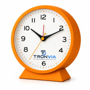 Tronvia |Small Retro Desk Clock and Table Clock
